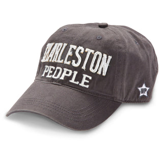 Charleston People White Adjustable Hat