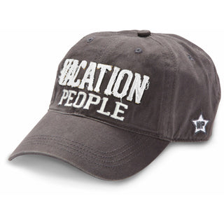 Vacation People White Adjustable Hat