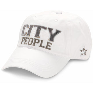 City People White Adjustable Hat