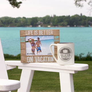 Vacation People 9" x 7.25" Frame (Holds 5" x 7" photo)