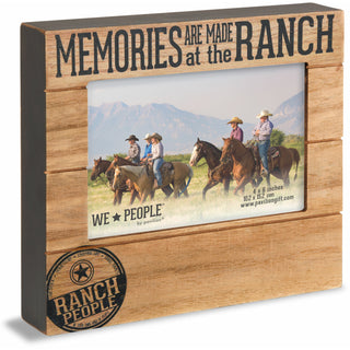 Ranch People 6.75" x 7.5" Frame (Holds 4" x 6" photo)