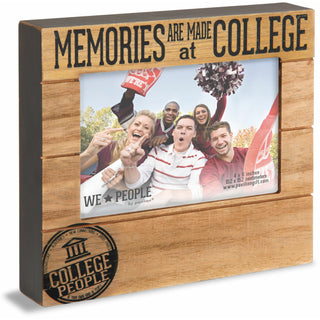 College People 6.75" x 7.5" Frame (Holds 4" x 6" photo)