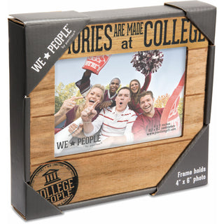 College People 6.75" x 7.5" Frame (Holds 4" x 6" photo)