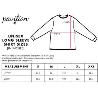 Lake People Small Navy Unisex Long Sleeve T-Shirt