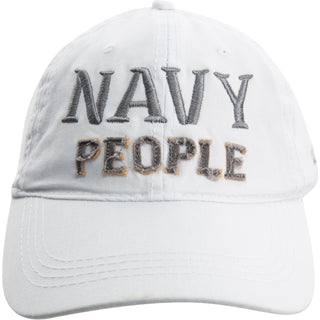 Custom People White Adjustable Hat