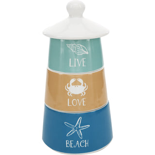 Beach Stackable 100% Soy-Filled Candles (Set of 3)