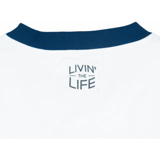 Lake Life M White Unisex Crewneck Sweatshirt