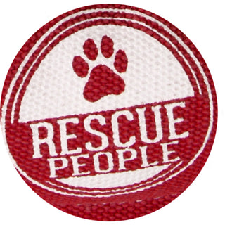 Best Rescue Ever 10" Canvas Dog Toy on Rope