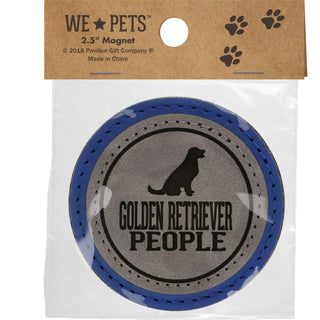 Golden Retriever People 2.5" Magnet