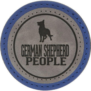 German Shepherd People 2.5" Magnet