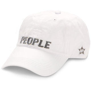 Blank People White Adjustable Hat