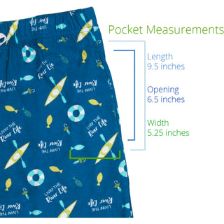 River Life XS Teal Unisex Lounge Pants