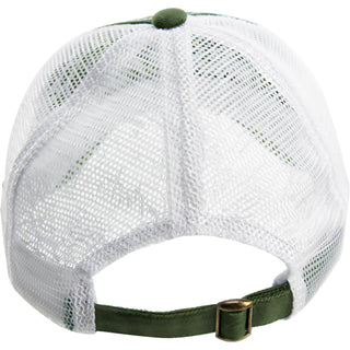 Camp Olive Green Adjustable Mesh Hat