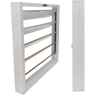 Beach Time 14.5" Decorative Framed Window Shutter