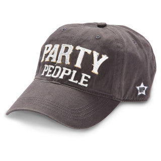 Party People Dark Gray Adjustable Hat