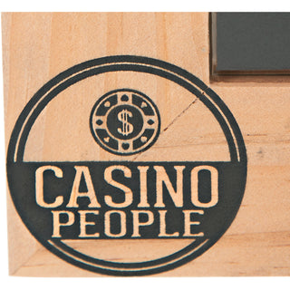 Casino People 9.5" x 7.5" Frame (Holds 6" x 4" Photo)