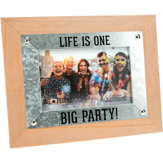 Party People 9.5" x 7.5" Frame (Holds 6" x 4" Photo)