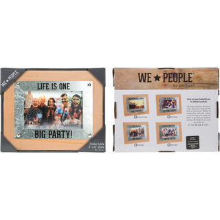 Party People 9.5" x 7.5" Frame (Holds 6" x 4" Photo)