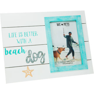 Beach Dog 10.5" x 8" Frame
(Holds 6" x 4" Photo)