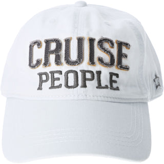 Cruise People White Adjustable Hat