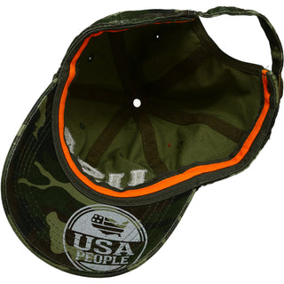 USA People Camouflage Adjustable Hat