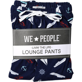 Boat Life Navy Unisex Lounge Pants