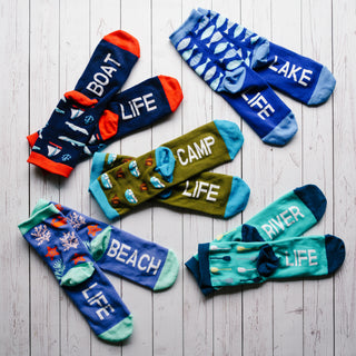 Lake Life Unisex Socks