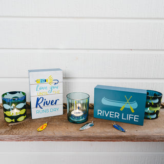 River  3 Assorted Votive Holders