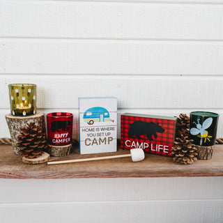 Home Camp 4" x 6" MDF Plaque