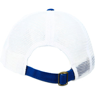 Baseball Life Blue Adjustable Mesh Hat