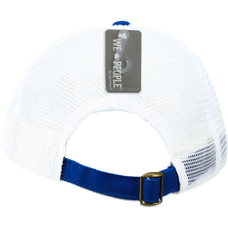 Baseball Life Blue Adjustable Mesh Hat