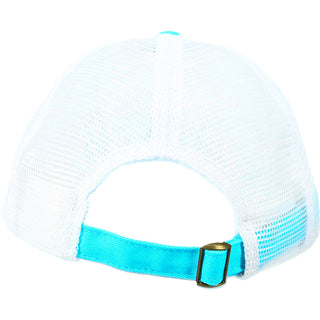 Softball Life Light Blue Adjustable Mesh Hat