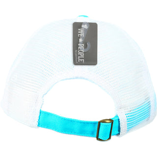 Softball Life Light Blue Adjustable Mesh Hat