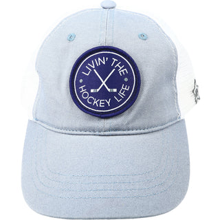 Hockey Life Slate Gray Adjustable Mesh Hat