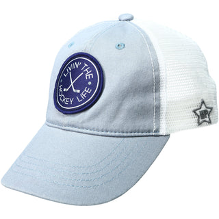 Hockey Life Slate Gray Adjustable Mesh Hat