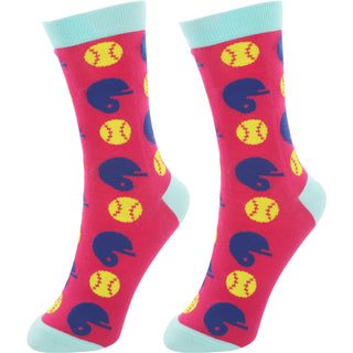 Softball Life Unisex Socks