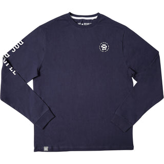 Dog People Small Navy Unisex Long Sleeve T-Shirt