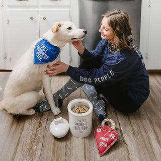 Dog People Small Navy Unisex Long Sleeve T-Shirt