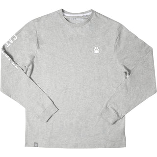 Cat People Small Heather Gray Unisex Long Sleeve T-Shirt