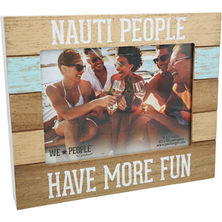 Nauti People 9" x 7.25" Frame (Holds 5" x 7" photo)