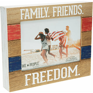 USA People 9" x 7.25" Frame (Holds 5" x 7" photo)