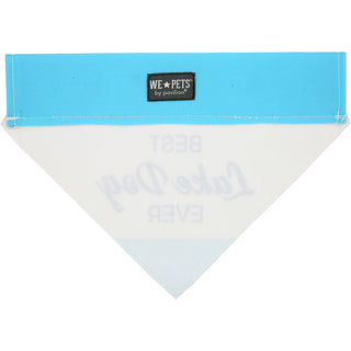 Lake Dog 12" x 8" Canvas Slip on Pet Bandana