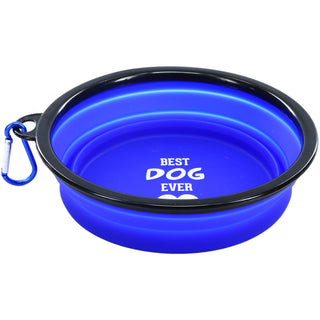 Best Dog 7" Collapsible Silicone Pet Bowl