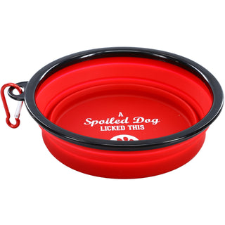 Spoiled Dog 7" Collapsible Silicone Pet Bowl