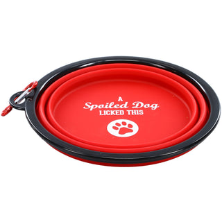 Spoiled Dog 7" Collapsible Silicone Pet Bowl