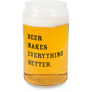 Beer Makes Everything Better 16oz. Beer Can Glass Tea Light Holder