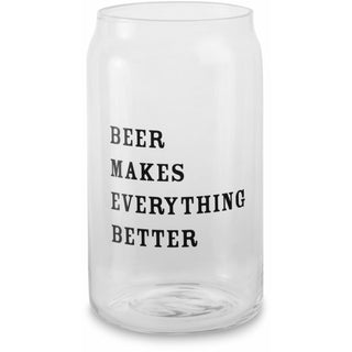 Beer Makes Everything Better 16oz. Beer Can Glass Tea Light Holder