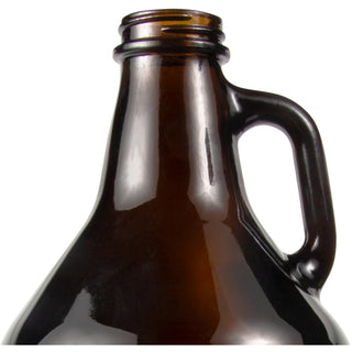 Drink Happy 64 oz Glass Growler