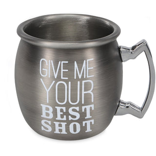 Best Shot 2 oz Stainless Steel Moscow Mule Shot