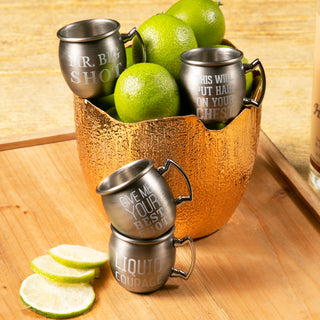 Hair on Your Chest 2 oz Stainless Steel Moscow Mule Shot